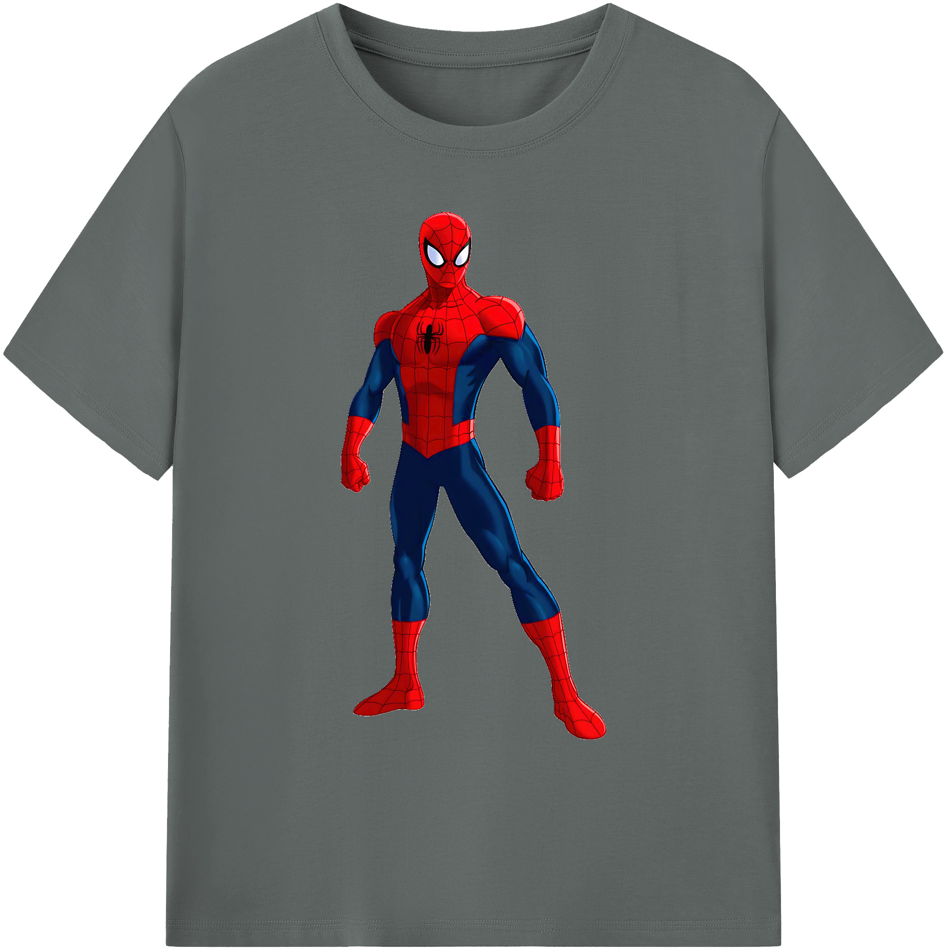 （画像用） Spider Man スパイダーマン 綿100％ メンズ半袖Tシャツ｜肌触りやわらか＆通気性